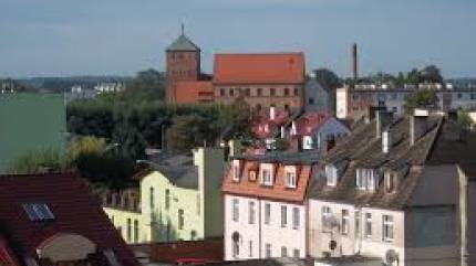 Darłowo. Widok na Zamek Książąt Pomorskich