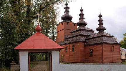 Drewniana cerkiew prawosławna św. Michała