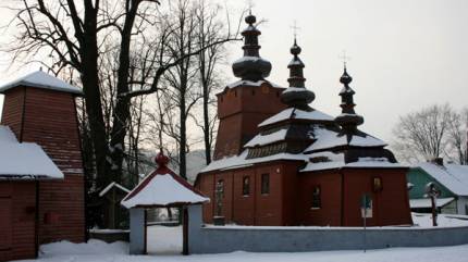 Drewniana cerkiew prawosławna św. Michała