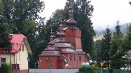 Drewniana cerkiew prawosławna św. Michała