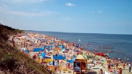 Plaża w Łazach