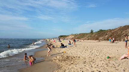 Plaża w Łazach