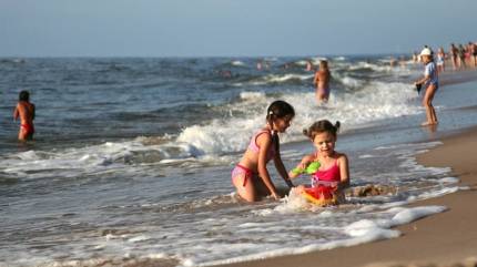 Plaża w Łazach