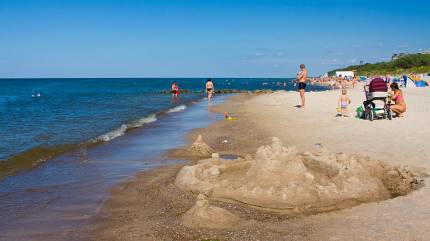 Plaża w Dziwnówku