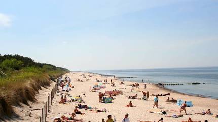 Plaża w Dziwnówku