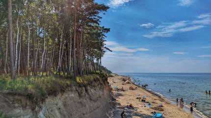 Plaża nr 3 i kąpielisko Łukęcin. Fot. Łukasz Grzejszczak Mojeurlopy.pl