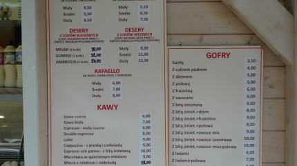 Lody i Gofry u Wioli