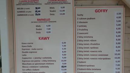 Lody i Gofry u Wioli