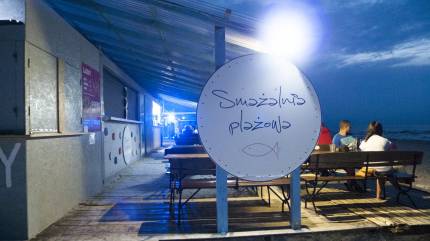 Smażalnia plażowa, fot. Mojeurlopy.pl