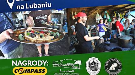 fot. Baza Namiotowa na Lubaniu, SKPB Kraków - Plakat Dzień Naleśnika na Lubaniu
