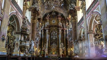 Kościół Rzymskokatolicki pw. Najświętszego Imienia Jezus Wrocław. Fot. Jar.ciurus - Praca własna, CC BY-SA 3.0 pl, https://commons.wikimedia.org