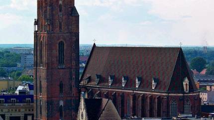 Parafia rzymskokatolicka pw. św. Elżbiety Węgierskiej we Wrocławiu. Fot.katie_pl - Praca własna, CC BY-SA 3.0 pl, https://commons.wikimedia.org