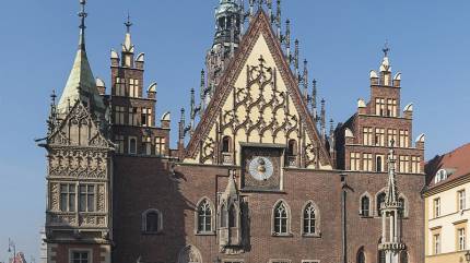 Ratusz Wrocław. Fot. Jacek Halicki - Praca własna, CC BY 3.0, https://commons.wikimedia.org