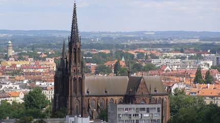 Kościół św. Michała Archanioła - Wrocław. Fot. Andrzej Otrębski - Praca własna, CC BY-SA 3.0, https://commons.wikimedia.org
