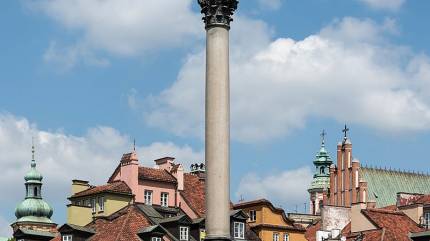 Kolumna Zygmunta III Wazy - Warszawa, pl. Zamkowy