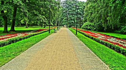 Alejka Parku Zdrojowego w Świnoujściu.Fot. sebdok - Praca własna, CC BY-SA 3.0 pl, https://commons.wikimedia.org