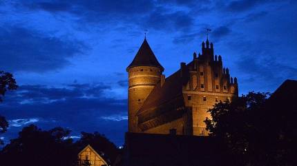 Zamek Kapituły Warmińskiej w Olsztynie - Olsztyn, Zamkowa 2.Fot. Mintaka0108 - Praca własna, CC BY 3.0, https://commons.wikimedia.org