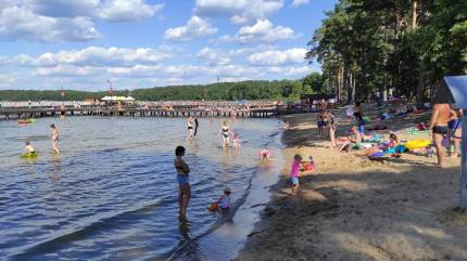 Plaża w Augustowie