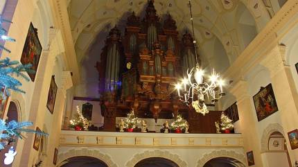 Kościół św. Jana Chrzciciela i św. Bartłomieja Apostoła Kazimierz Dolny. Fot. Pankrzysztoff - Praca własna, CC BY-SA 3.0 pl, https://commons.wikimedia.org