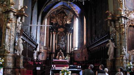 Bazylika katedralna pw. Narodzenia Najświętszej Maryi Panny. Fot. myself (User:Piotrus) - Fotografia własna, CC BY-SA 3.0, https://commons.wikimedia.org