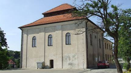 Dawna synagoga w Sandomierzu. Fot. Hubert Śmietanka - Praca własna, CC BY-SA 2.5, https://commons.wikimedia.org