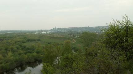 Góry Pieprzowe - panorama na miasto.Fot. Macieias - Praca własna, CC BY-SA 2.5, https://commons.wikimedia.org