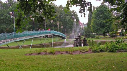 Park w Gołdapi