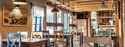 Restauracja w starej chałupie rybackiej