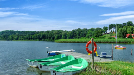 Jezioro Wisełka. Fot. Michał Nadolski, stv - Praca własna, CC BY 3.0, https://commons.wikimedia.org
