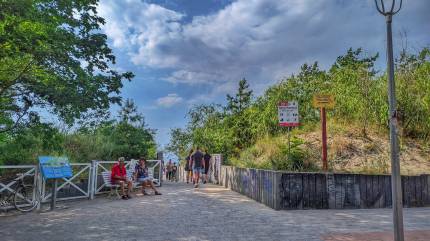 Międzywodzie, wejście na plażę nr 22. Fot. Łukasz Grzejszczak Mojeurlopy.pl