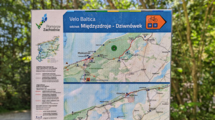 Ścieżki rowerowe w Dziwnowie. Fot. Łukasz Grzejszczak Mojeurlopy.pl