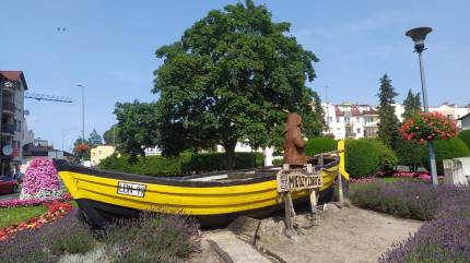 Międzyzdroje - miejsce domu dr Alfreda Trosta. Fot. Łukasz Grzejszczak Mojeurlopy.pl