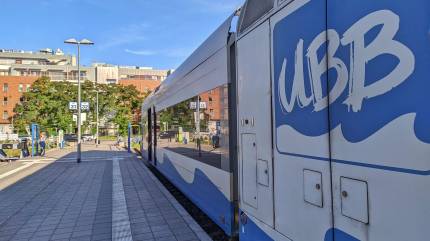 Uznamska Kolej Nadmorska UBB do Niemiec. Fot. Łukasz Grzejszczak Mojeurlopy.pl