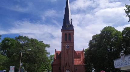 Kościół Ewangelicki w Ahlbeck. Fot. Łukasz Grzejszczak Mojeurlopy.pl