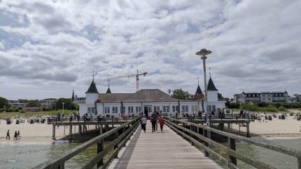 Molo w Ahlbeck. Fot. Łukasz Grzejszczak Mojeurlopy.pl