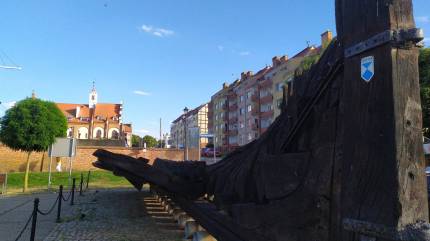 Kamień Pomorski - Wrak XIX wiecznego żaglowca. Fot. Łukasz Grzejszczak Mojeurlopy.pl