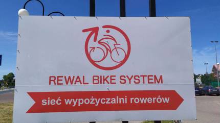 Wypożyczalnia rowerów - Rewal Bike System w Rewalu. Fot. Łukasz Grzejszczak Mojeurlopy.pl