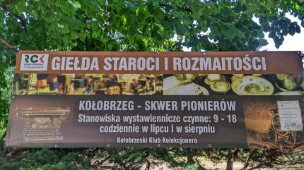 Giełda staroci w Kołobrzegu. Fot. Łukasz Grzejszczak Mojeurlopy.pl