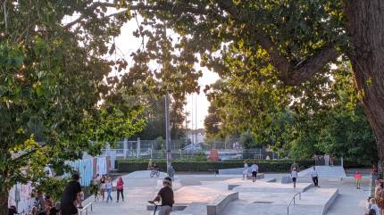 Skatepark Milenium w Kołobrzegu. Fot Łukasz Grzejszczak Mojeurlopy.pl