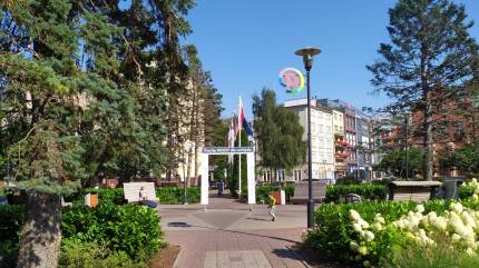 Skwer Miast Partnerskich Kołobrzeg. Fot Łukasz Grzejszczak Mojeurlopy.pl