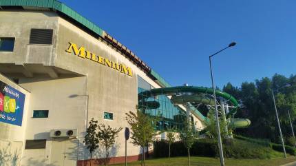 Aquapark - Basen Milenium w MOSIR Kołobrzeg. Fot. Łukasz Grzejszczak Mojeurlopy.pl 