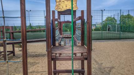 Grzybowo - Plac zabaw (obok Orlika). Fot. Łukasz Grzejszczak Mojeurlopy.pl
