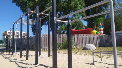 Street Workout z Siłownią Plenerową - Dziwnów. Fot. Łukasz Grzejszczak Mojeurlopy.pl
