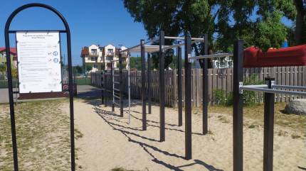 Street Workout z Siłownią Plenerową - Dziwnów. Fot. Łukasz Grzejszczak Mojeurlopy.pl