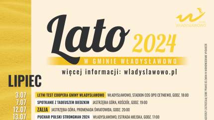 Władysławowo - Kalendarz Imprez na lato 2024. Sprawdź, co robić we Władysławowie! Koncerty na żywo, spacery z przewodnikiem, festiwale muzyczne, kino plenerowe, maratony, festyny rodzinne, jarmarki kaszubskie, źródło: Wladyslawowo.pl