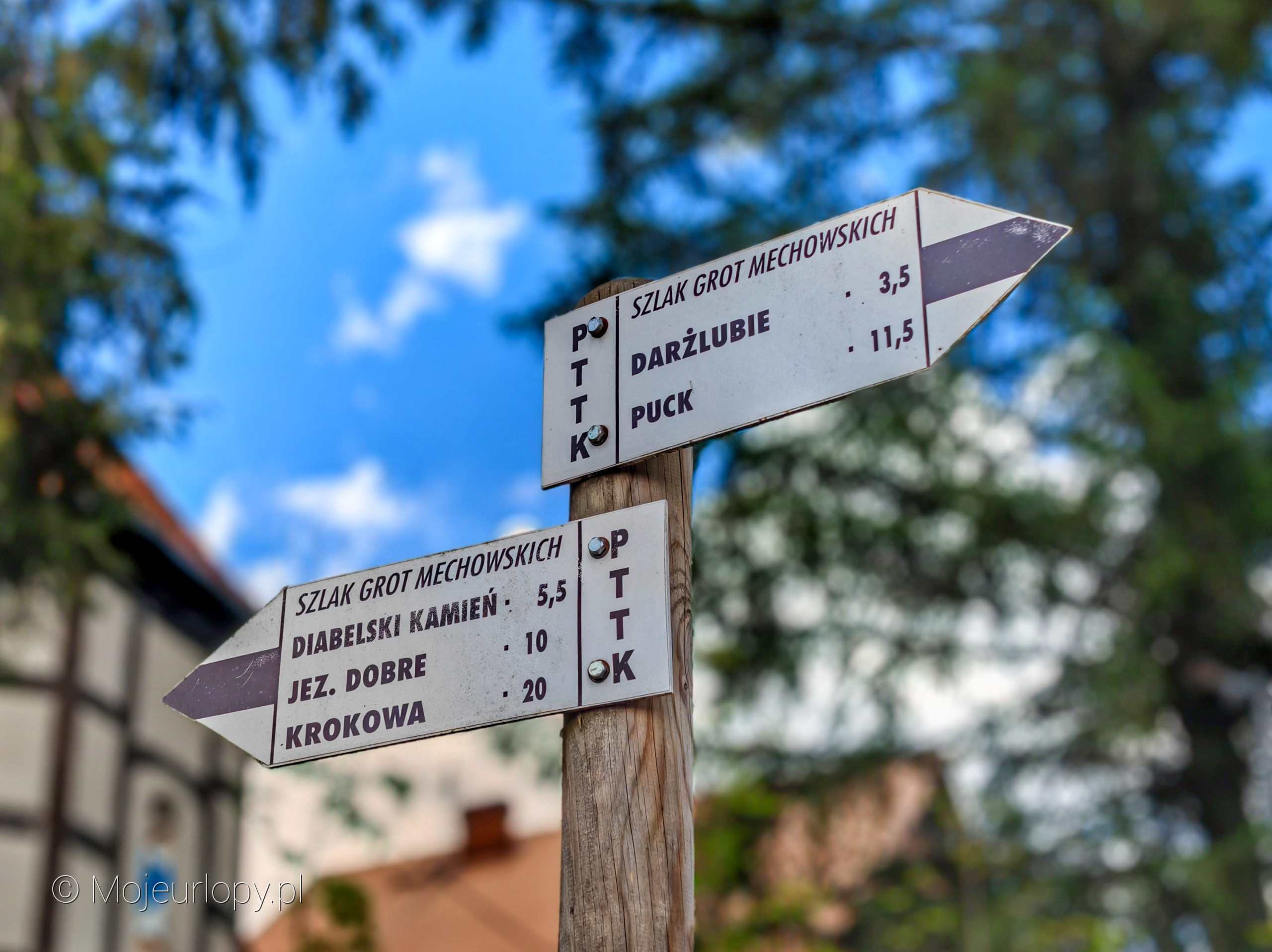 Trasy, szlaki rowerowe w Mechowie