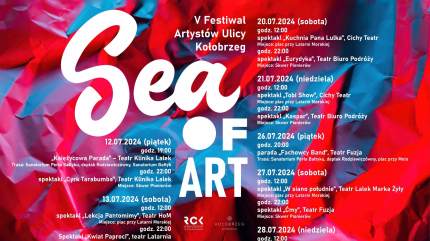 V Festiwal Artystów Ulicy 'Sea of Art' źródło: RCK Kołobrzeg