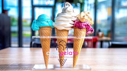 10. CIAO GELATO naturalne włoskie lody w Rewalu. Fot. CIAO GELATO