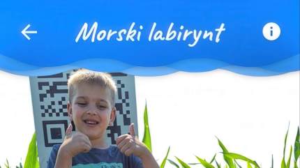 Aplikacja 'Morski labirynt' do gry z elementami rozszerzonej rzeczywistości - Labirynt w polu kukurydzy - Stegna. Fot. labiryntstegnapark.pl