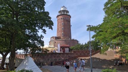 Latarnia morska w Kołobrzegu. 
Fot. Łukasz Grzejszczak Mojeurlopy.pl